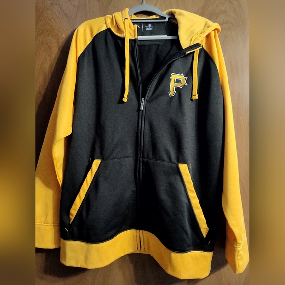 Antigua Other - PITTSBURGH PIRATES Men's Hooded Full Zip Jacket. Size XL.